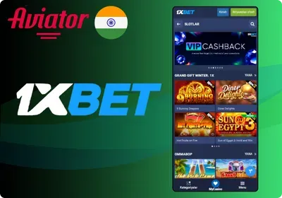 1xBet aviator casino game
